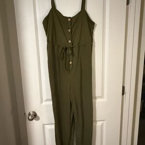 Cupshe Olive Green Women's Jumpsuit
